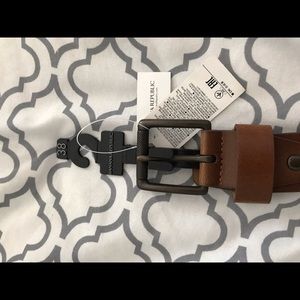 Brown leather Banana Republic belt